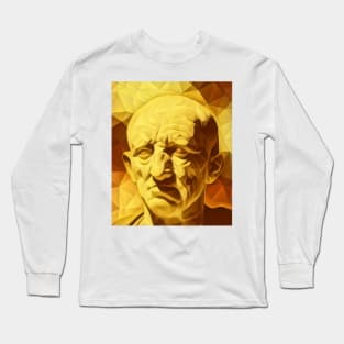 Cato the Elder Golden Portrait | Cato the Elder Artwork 9 Long Sleeve T-Shirt